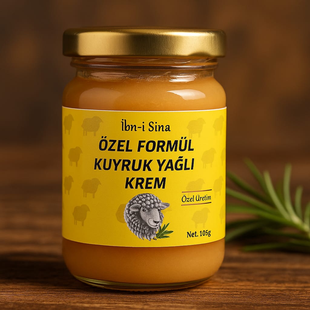 İbn-i Sina Özel Formül Kuyruk Yağlı Krem – Doğal Ağrı Giderici 100gr