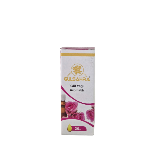 Gülsahra Gül Yağı (Aromatik) 20 ml – Doğal Bitkisel Uçucu Yağ