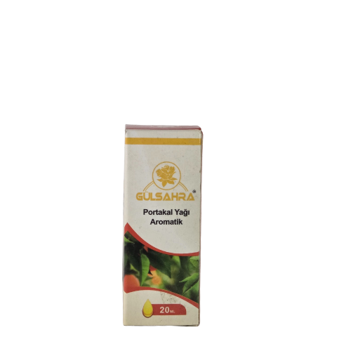 Gülsahra Portakal Yağı (Aromatik) 20 ml – Doğal Bitkisel Uçucu Yağ