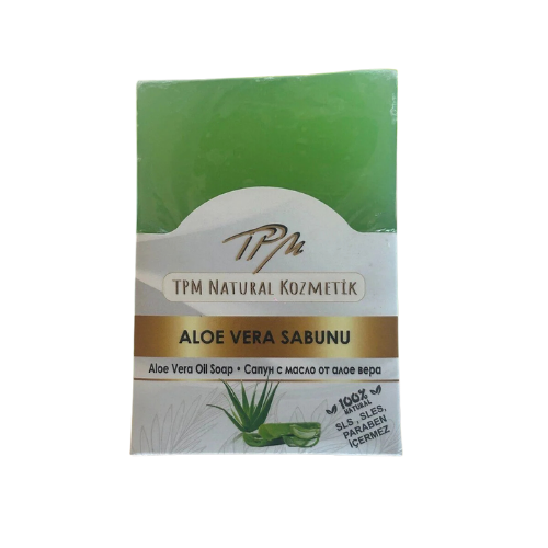 TPM Aloe Vera Sabunu – Doğal Nemlendirici ve Cilt Yenileyici Sabun