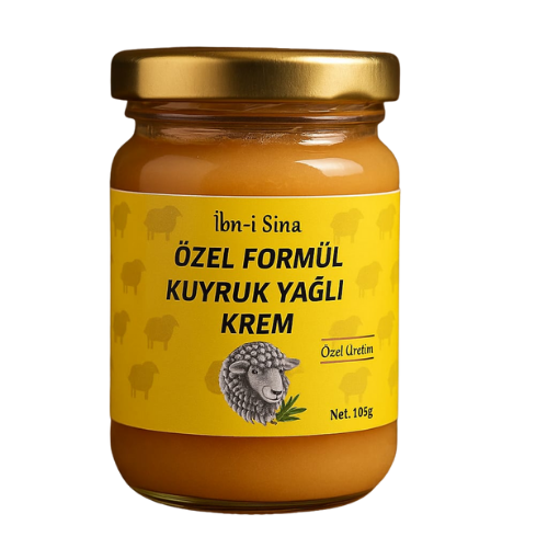İbn-i Sina Özel Formül Kuyruk Yağlı Krem – Doğal Ağrı Giderici 100gr