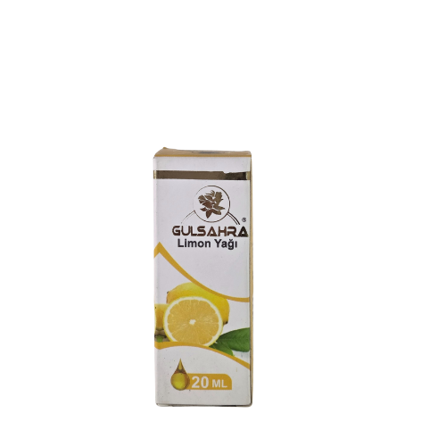 Gülsahra Limon Yağı 20 ml – Doğal Bitkisel Uçucu Yağ