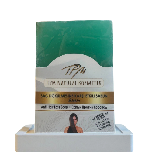 TPM Biotinli Saç Dökülmesine Karşı Etkili Sabun – Doğal Bitkisel Formül